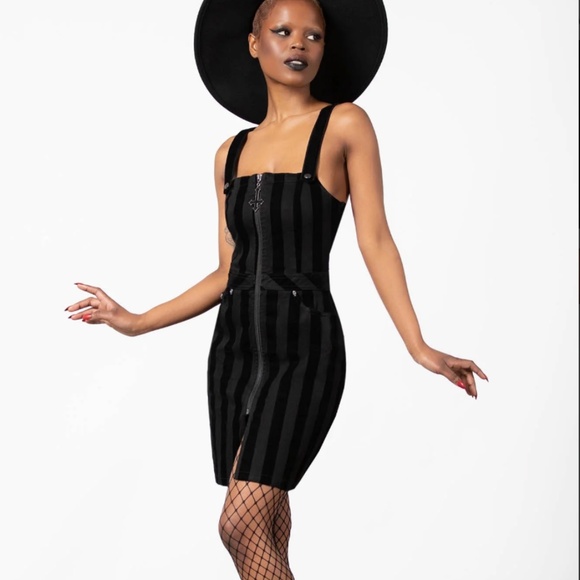 Killstar HOLYSTONE ZIP DRESS - Picture 3 of 14